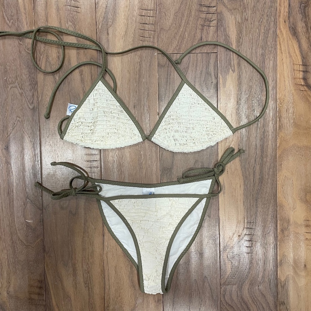 Brand New Triangle Top, Lined Bikini